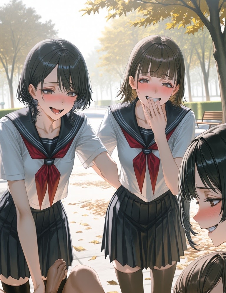 いじめっ娘倶楽部のSPHボイス 虐められる短小包茎チンポ·女子校編·前編 画像4