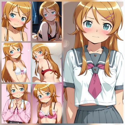 [AIイラストCG] 俺の妹がこんなにXXXなわけがない