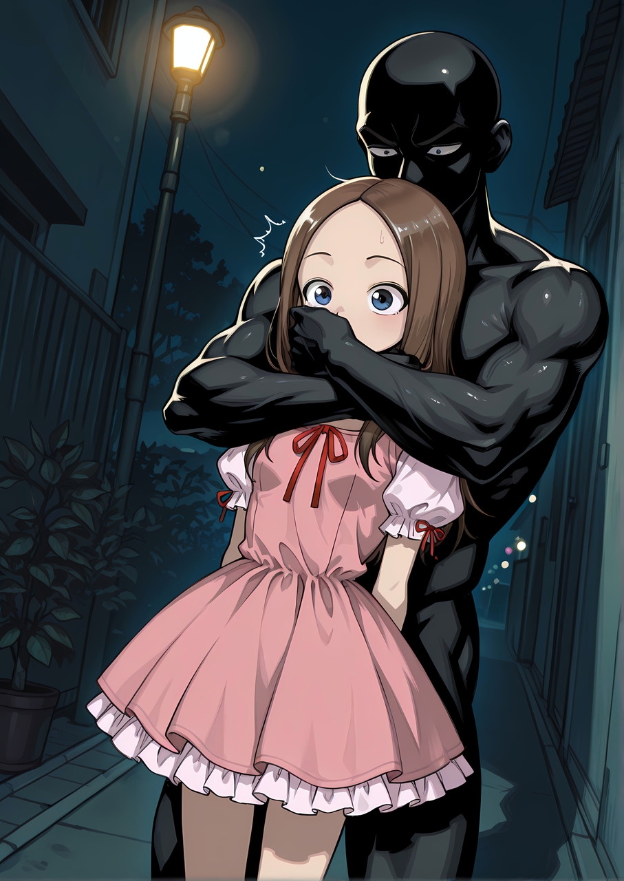 [AIイラストCG] 捕らわれ上手な高〇さん_1