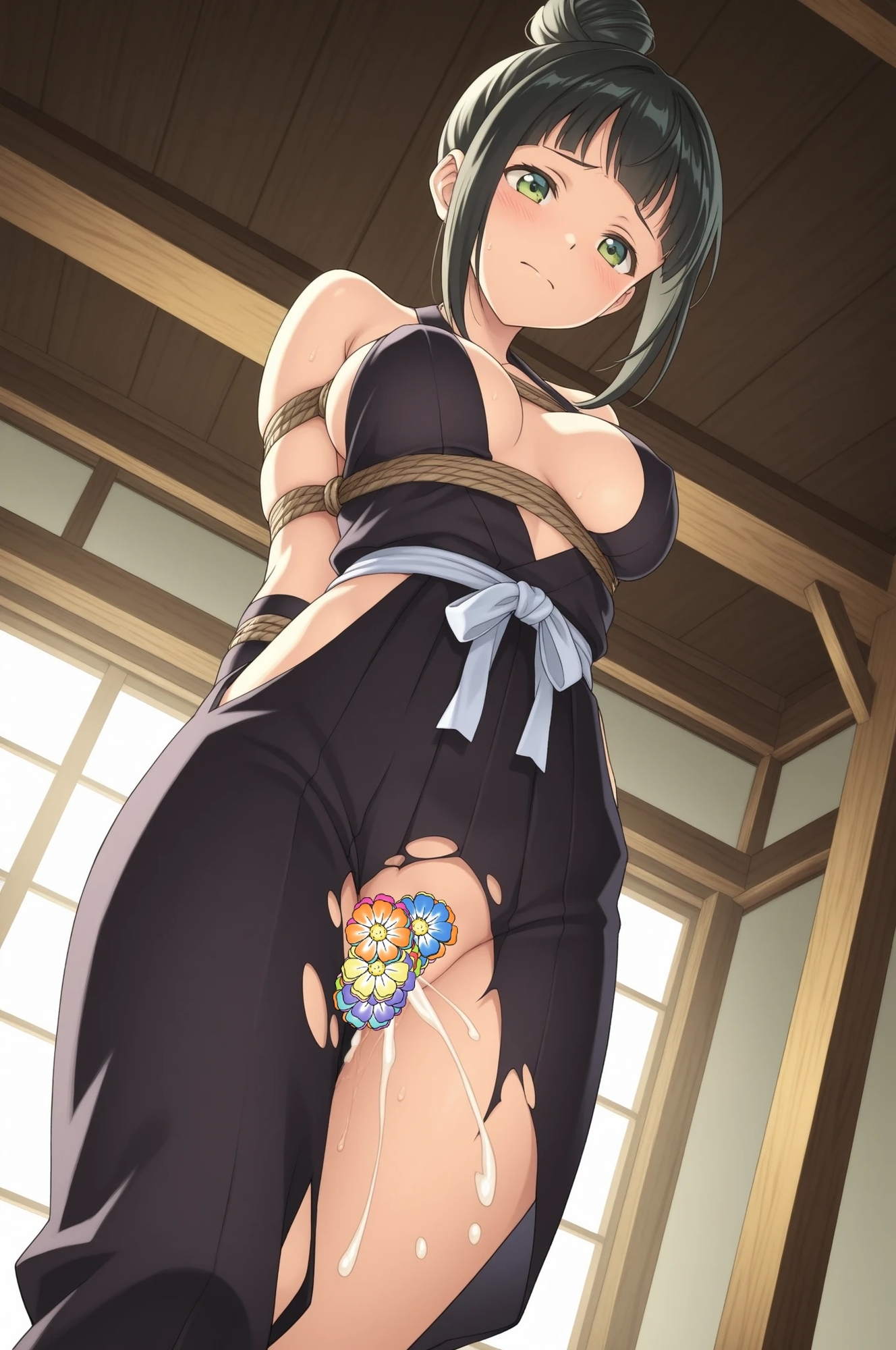 虹かけ誌  ア◯ドルマスター イラスト集48 浜◯あやめ ニンッ！！_2