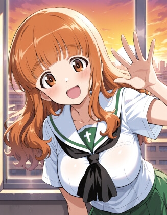 武〇沙織 お家で