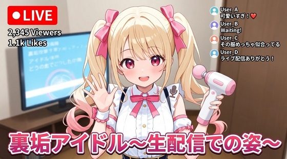 【mit】カメラ目線であられもない姿へのギャップが最大の魅力です『裏垢アイドル生配信での姿～』