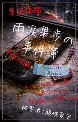 【本編&徹底尊厳破壊ifエンド収録】『雨涙果歩の事件簿 Case.03:高層ビル集団蹂躙事件 ―三十人の男と摩天楼の生贄―』