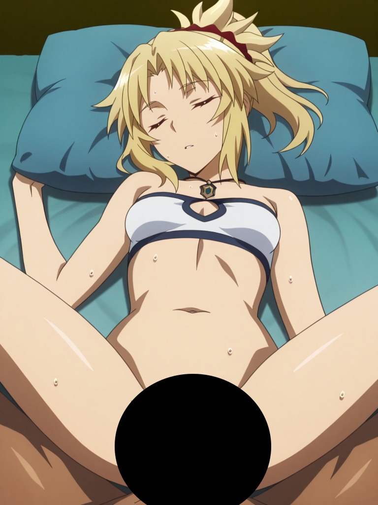 『F●te Grand Orderその1』ヒロイン脱がしてみた ムキムキ色黒モブ○  スマホでも見やすい縦型 シチュエーション&クオリティ厳選450枚！_9