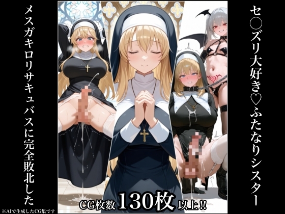 【かとうや】教こちらは突然チ◯ポをしごく快感に抗えず『メ○ガキ○リサキュバスに完全敗北したセ◯ズリ大好きふたなりシスター』