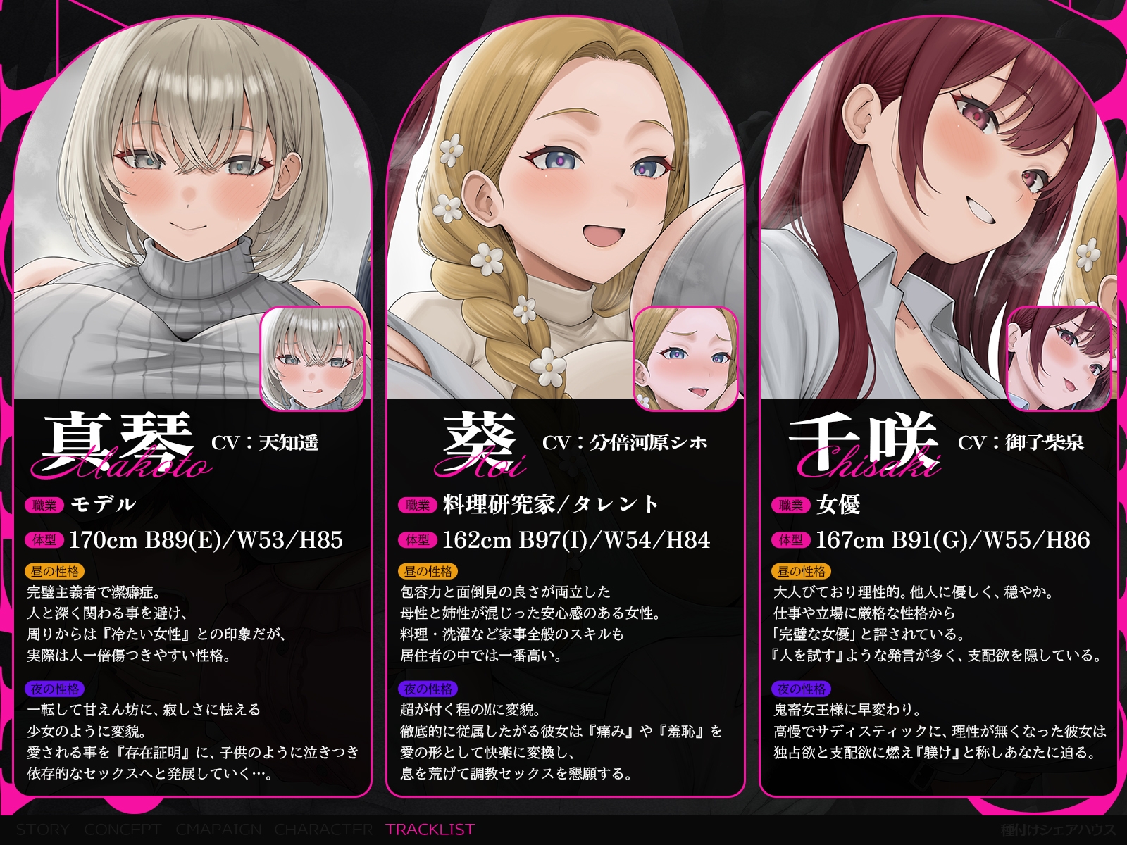 【早期特典x4時間半x5人ハーレム】種付けシェアハウス～女性芸能人5人と秘密の共同性活～ 画像7