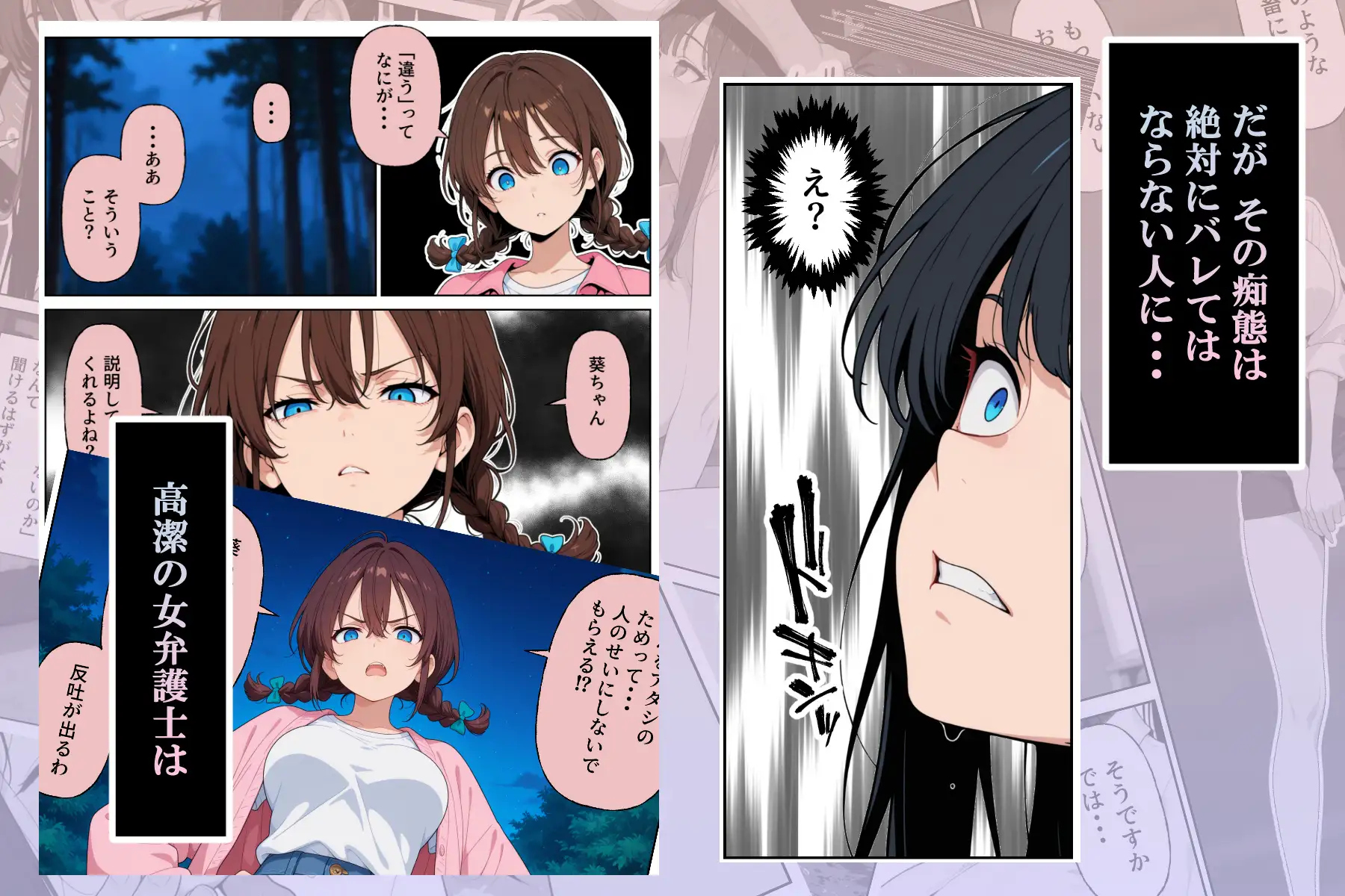 性犯罪者と戦う女弁護士 自分がハメられてメス堕ち人生終了 [シズワークス] | DLsite - R18