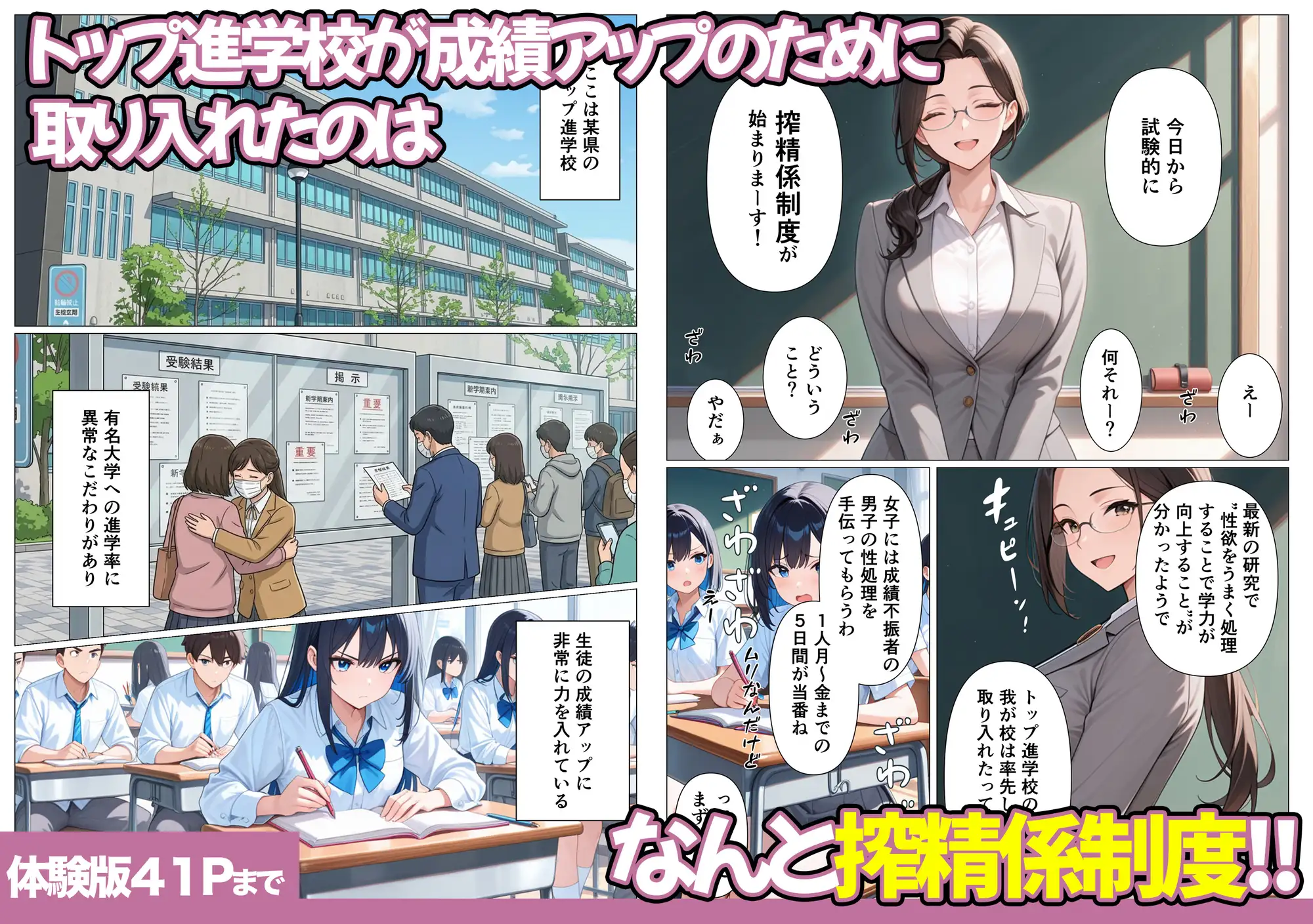 5日後に搾精係に任命されたデカ尻クールギャルとイチャラブセックスする話 サンプル画像 2