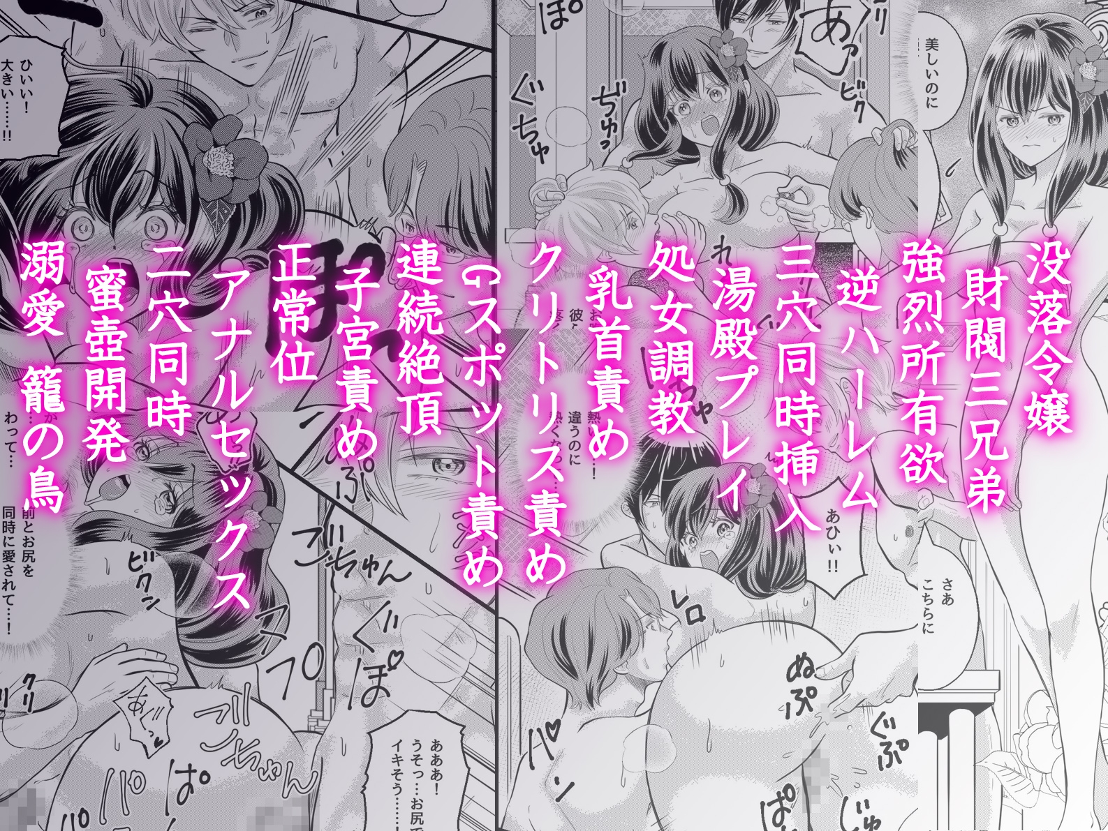 没落令嬢は財閥三兄弟の淫らな所有物～三人に毎夜調教されイカされ続ける～ 画像10