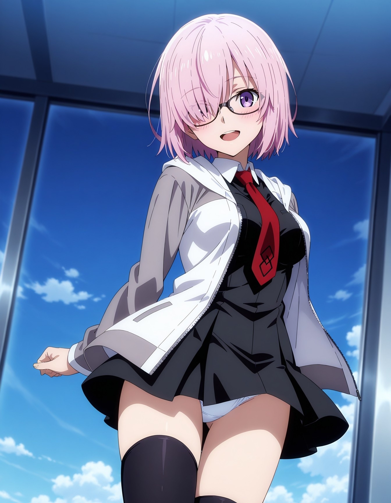 マシュと、いっぱいエッチなじかん(アニメ塗り)_1