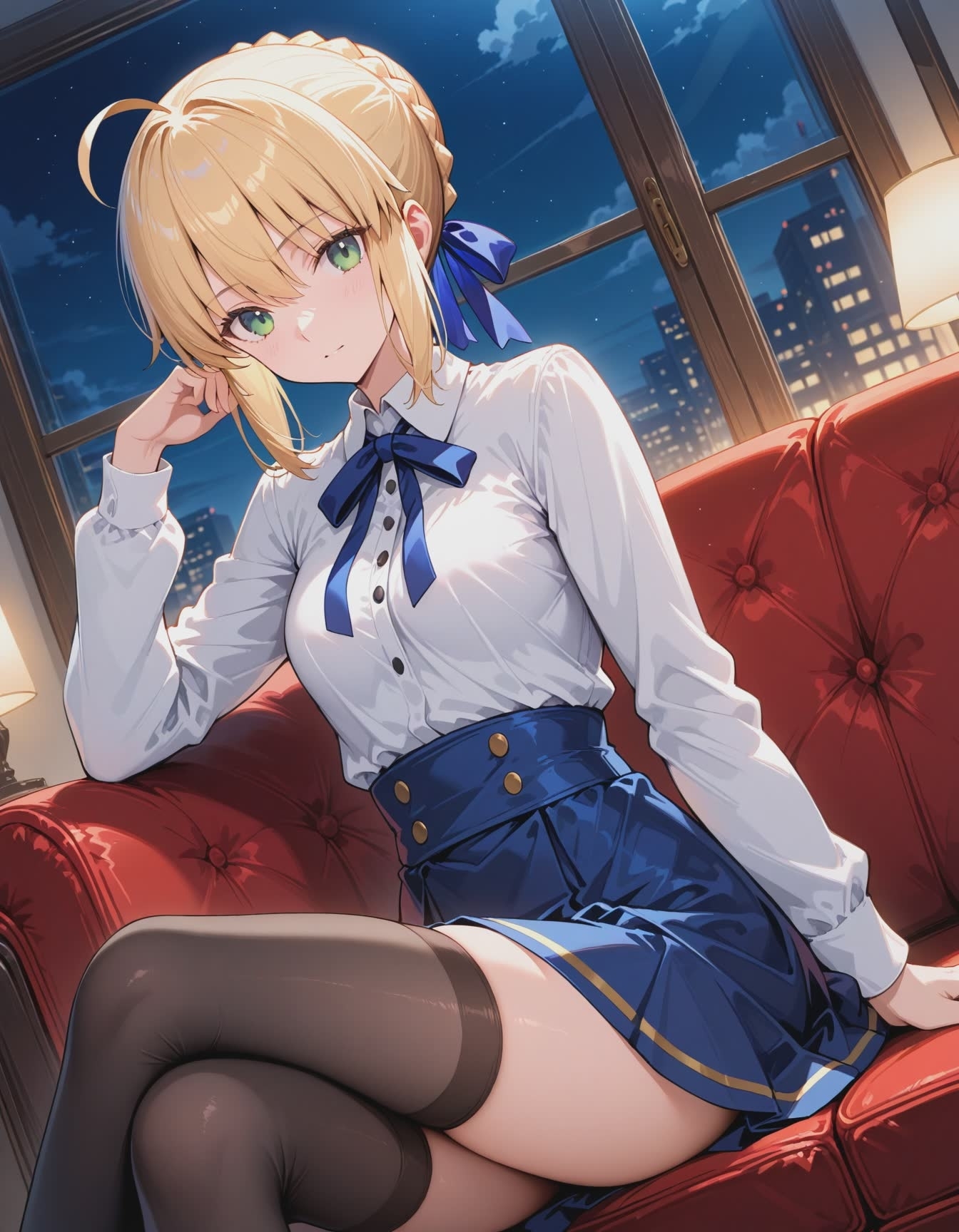 セイバーと、いっぱいエッチなじかん_1