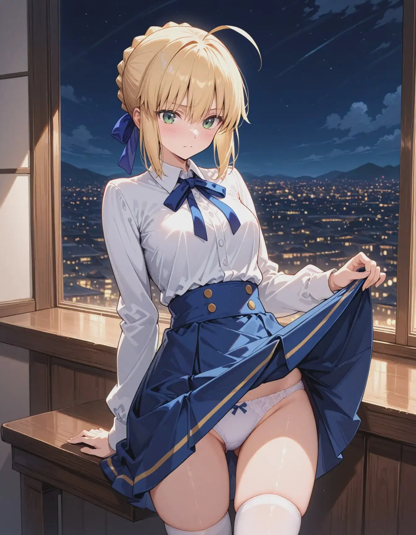 セイバーと、いっぱいエッチなじかん サンプル画像 2