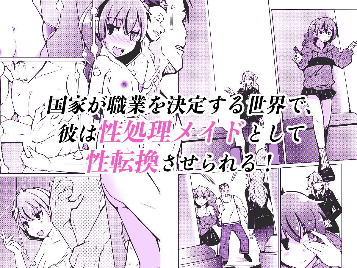 国家による性別交換 俺の適正職は性処理メイド、彼女は… 画像1