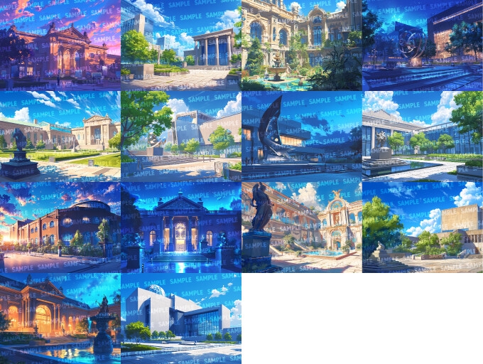 【背景80枚】美術館/博物館_7