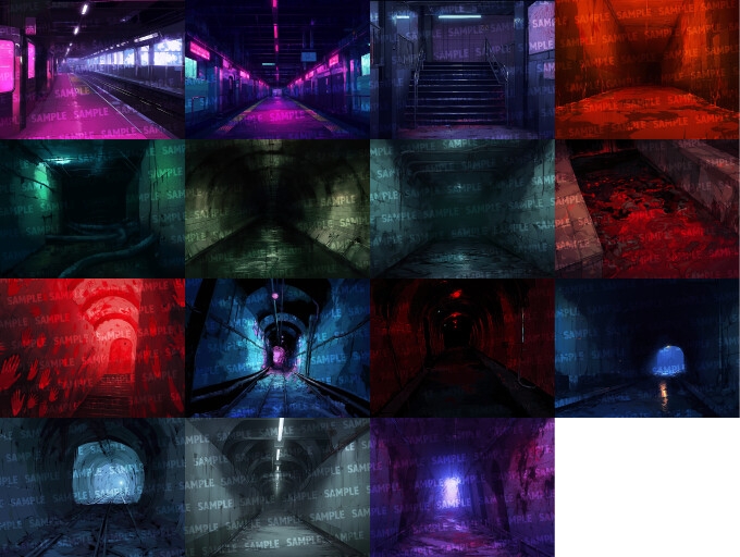 【背景150枚】ホラー風_1