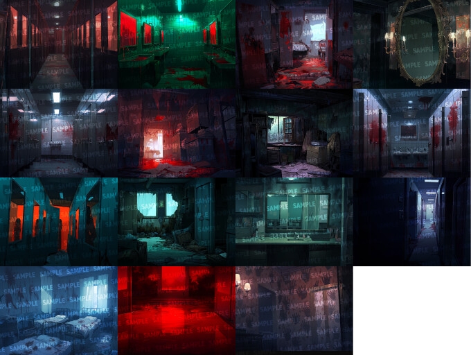 【背景150枚】ホラー風_10