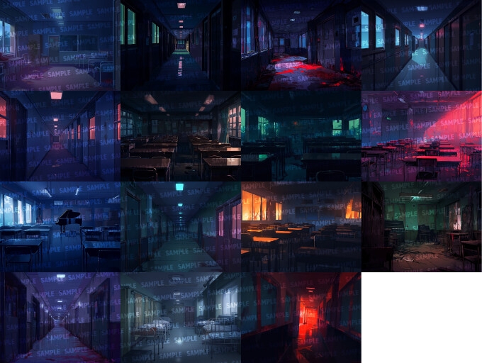 【背景150枚】ホラー風_3