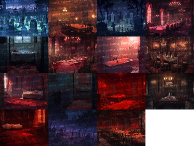 【背景150枚】ホラー風_7