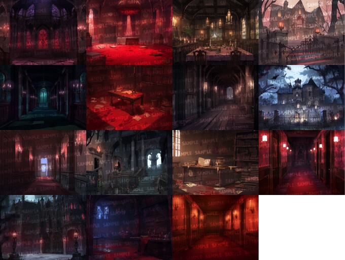 【背景150枚】ホラー風_8