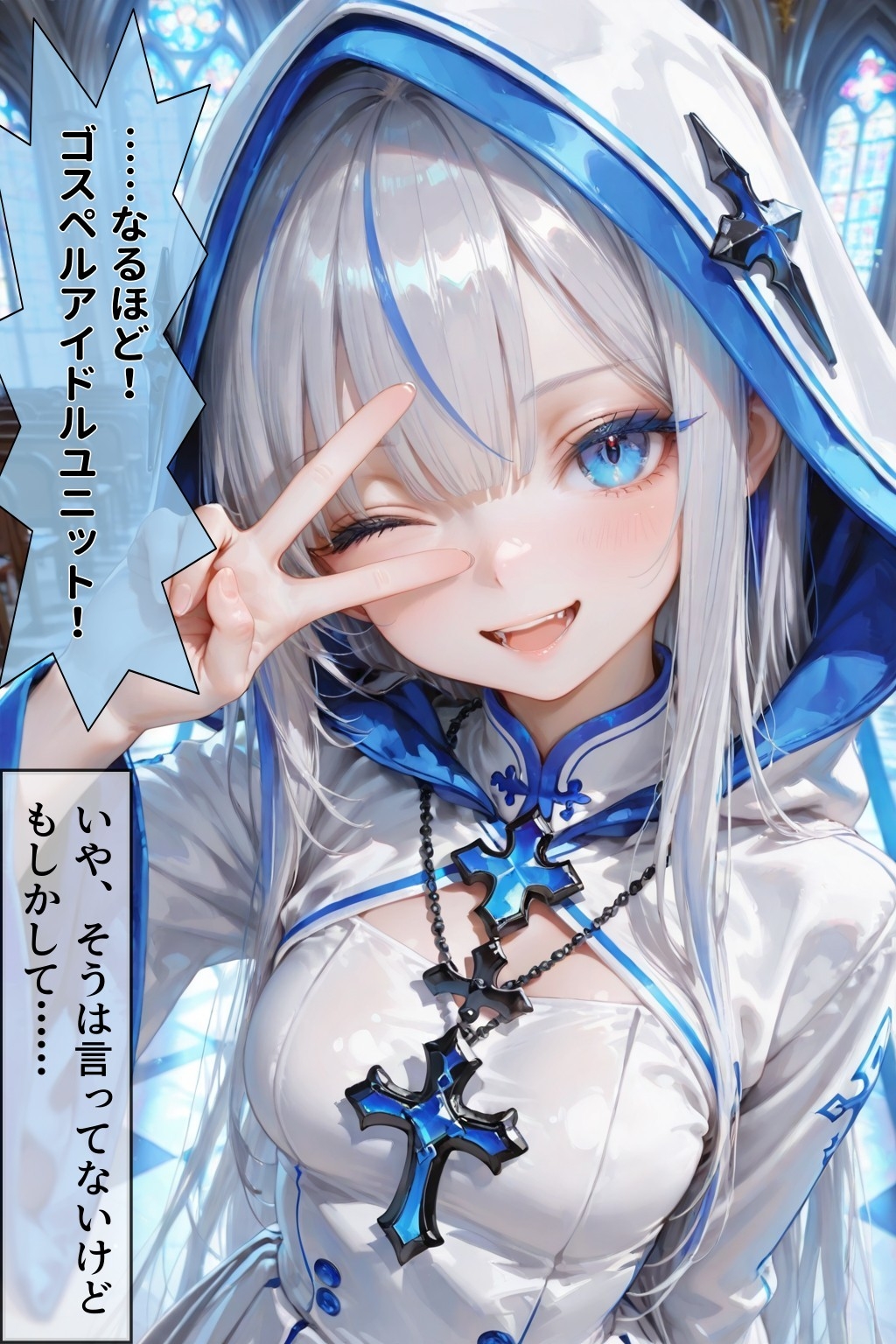 聖女ちゃんの勘違い神託 クラリス編(1) ～聖水配布と幹部奉仕～【おしっこ/アナル/中出し】【HS48】Vol.01_2