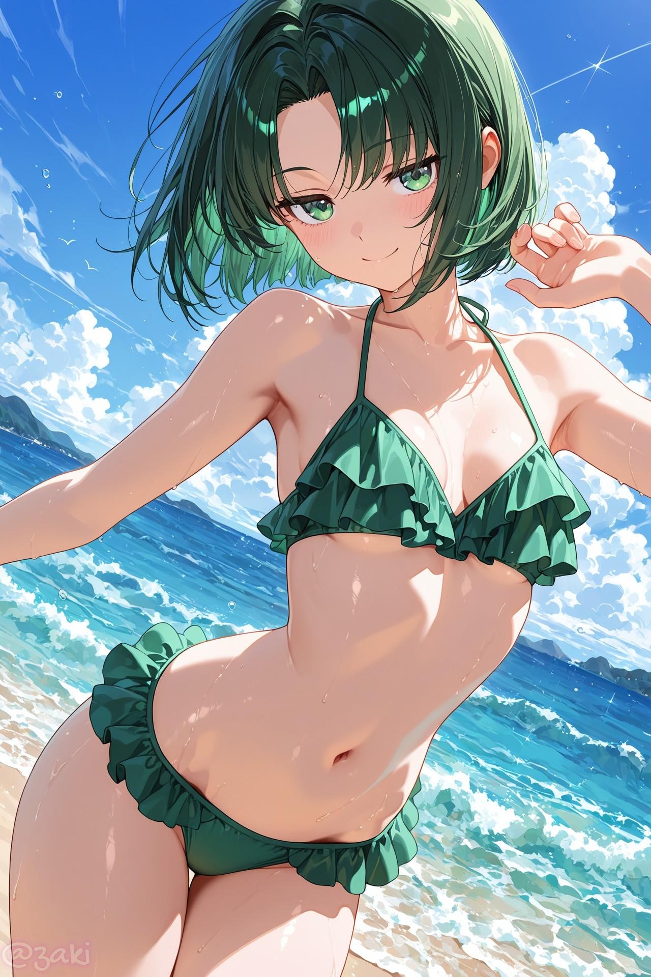 クラスメイトとビーチでイチャイチャ(4)_5