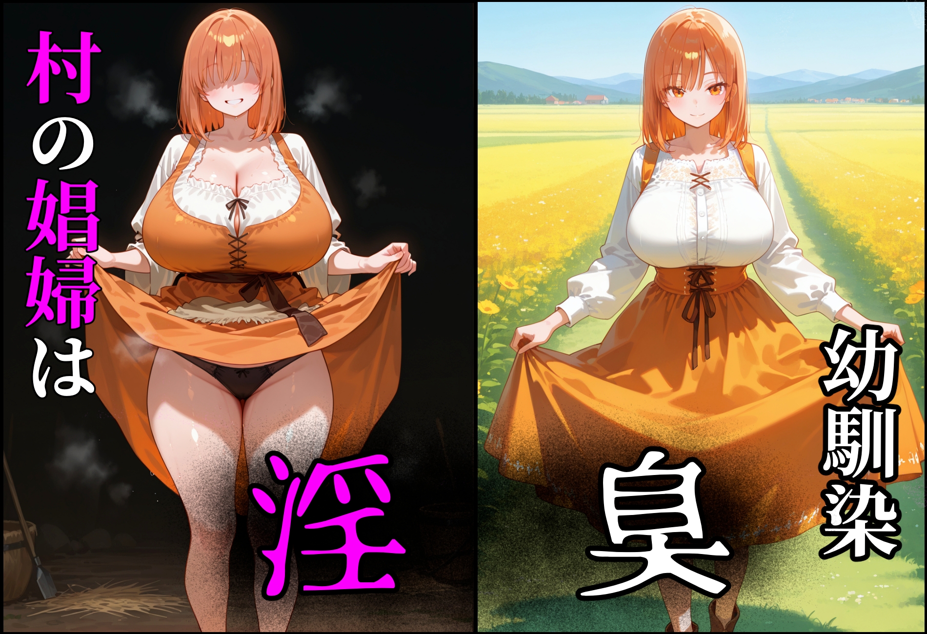 〜村の淫臭〜 村の娼婦は幼馴染♡ 画像9