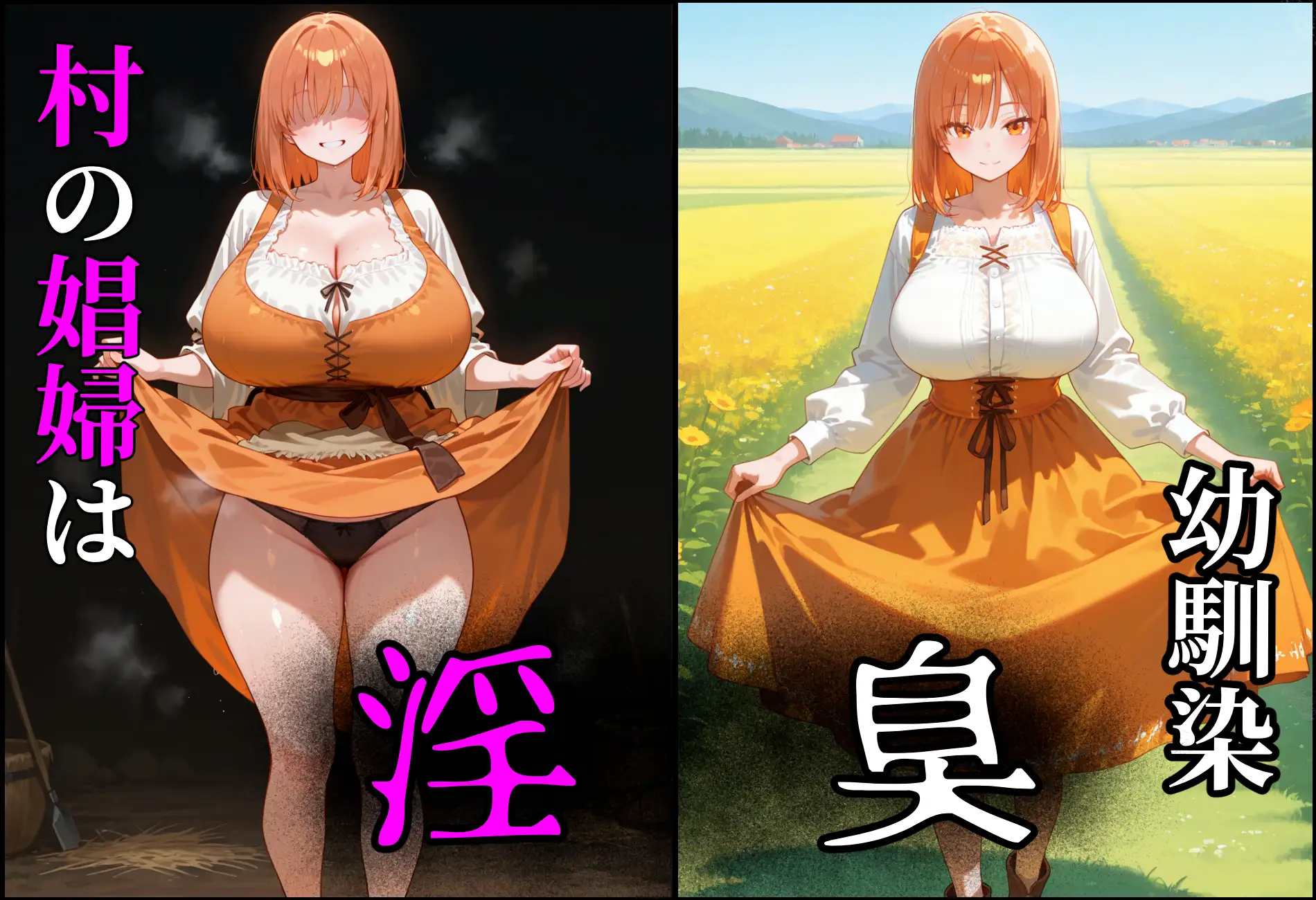 〜村の淫臭〜 村の娼婦は幼馴染♡ [つらぬき丸] | DLsite - R18