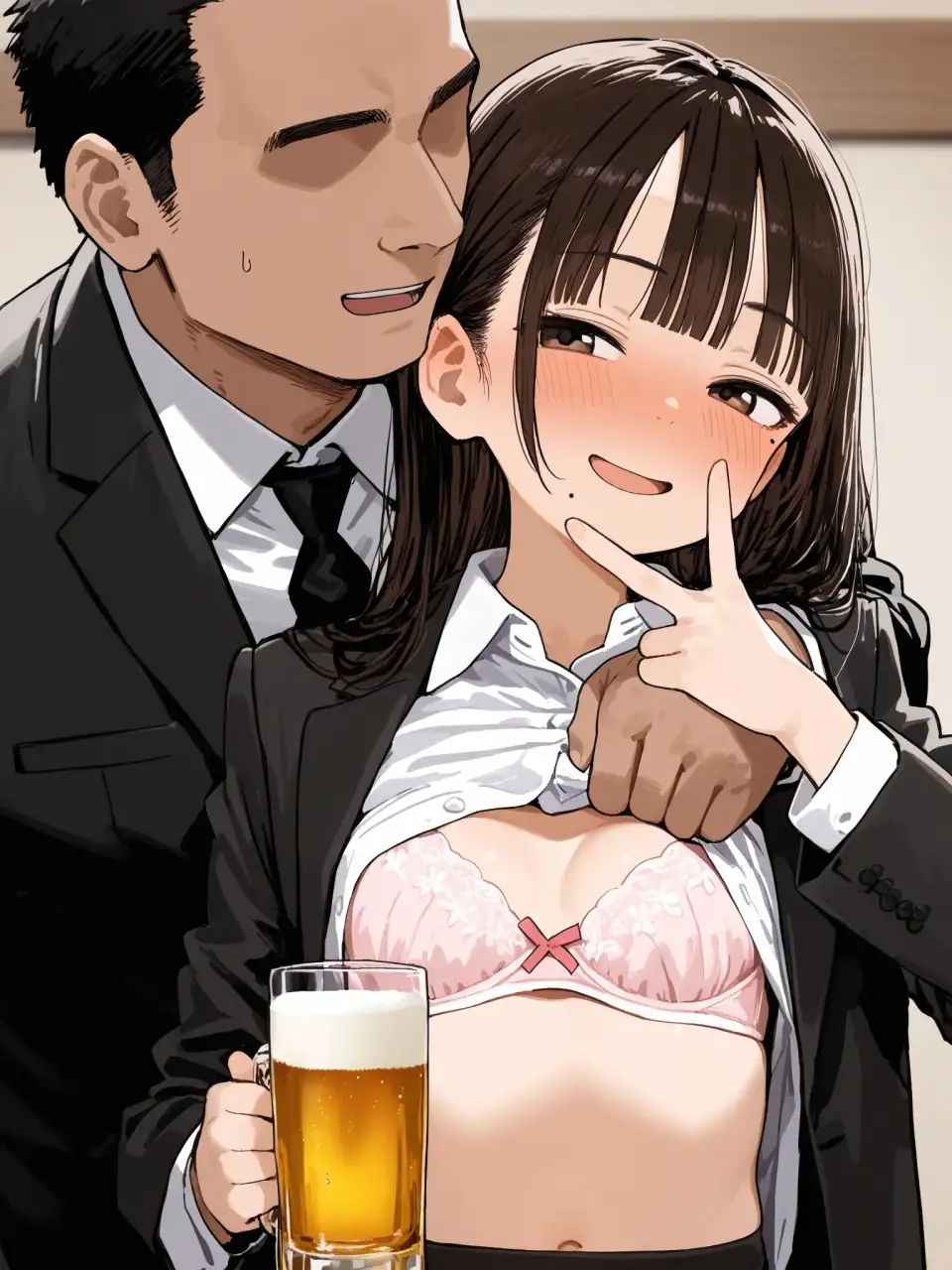 新人ちゃんのアルハラ体験 サンプル画像 4