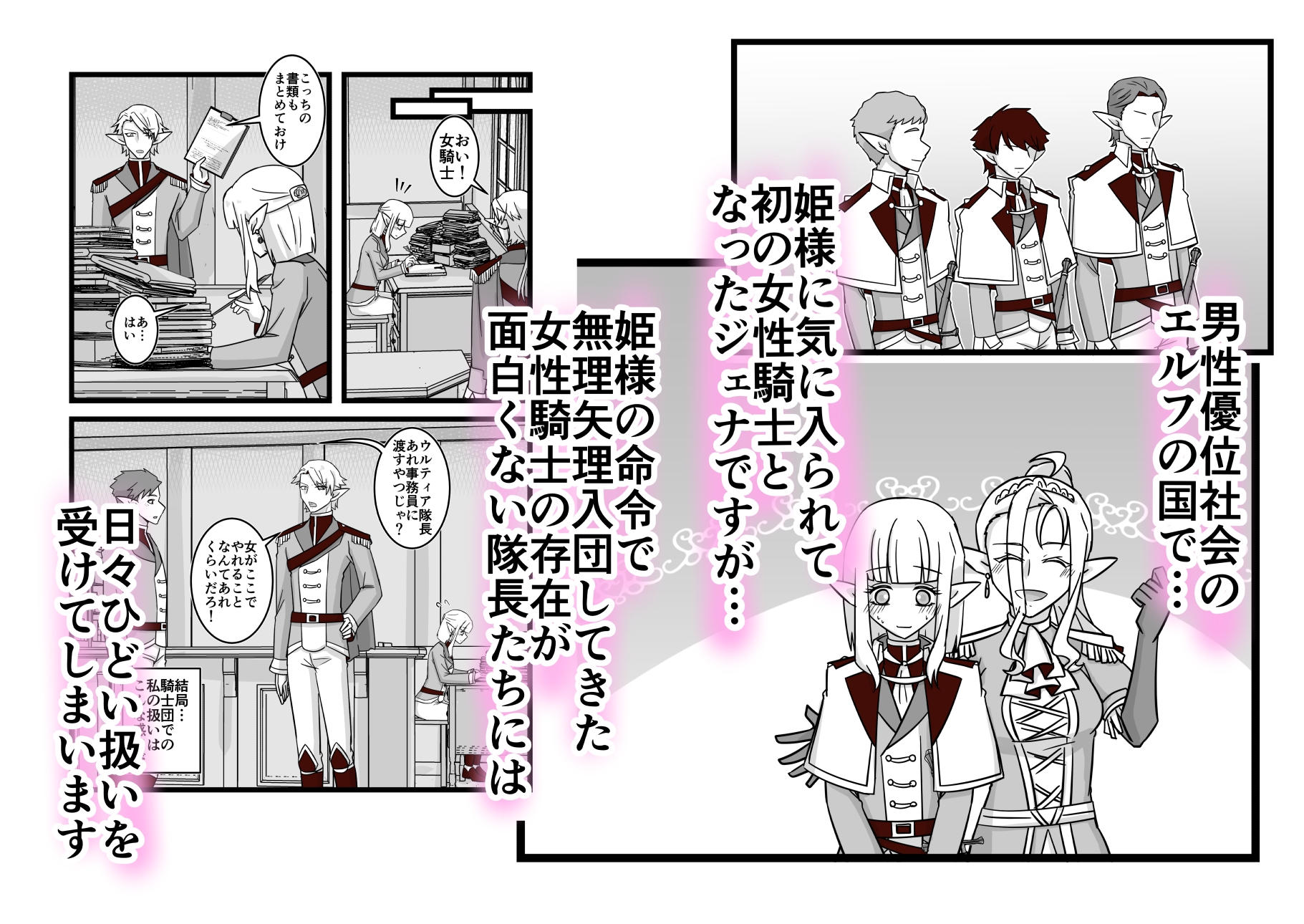 エルフの国の女騎士 ～前編～ 画像2