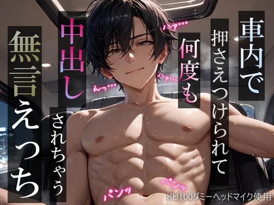 【車内レイプ】車内で押さえつけられて何度も中出しされちゃう無言えっち【吐息・耳舐め・リップ音】《KU100ダミーヘッドマイク収録》-0画像