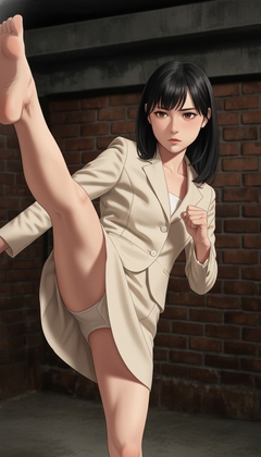 ミニスカ仮○ライダー処女刑事1号:氷室瞳(23)序章