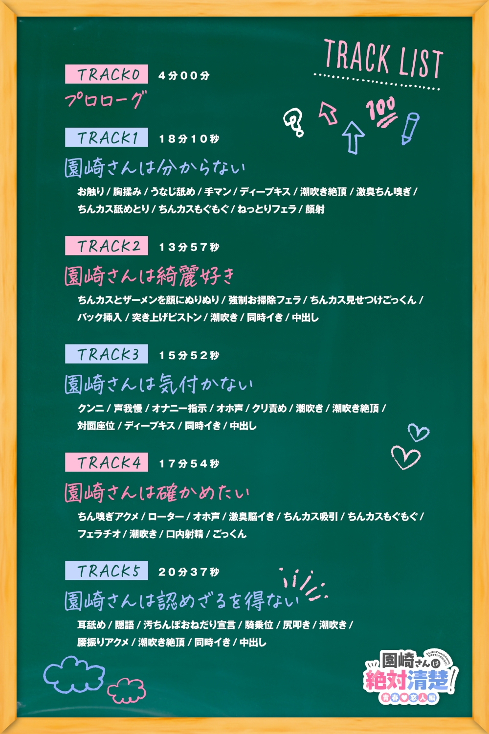 【全編潮吹き】園崎さんは絶対清楚！3【青春♡恋人編】 画像4