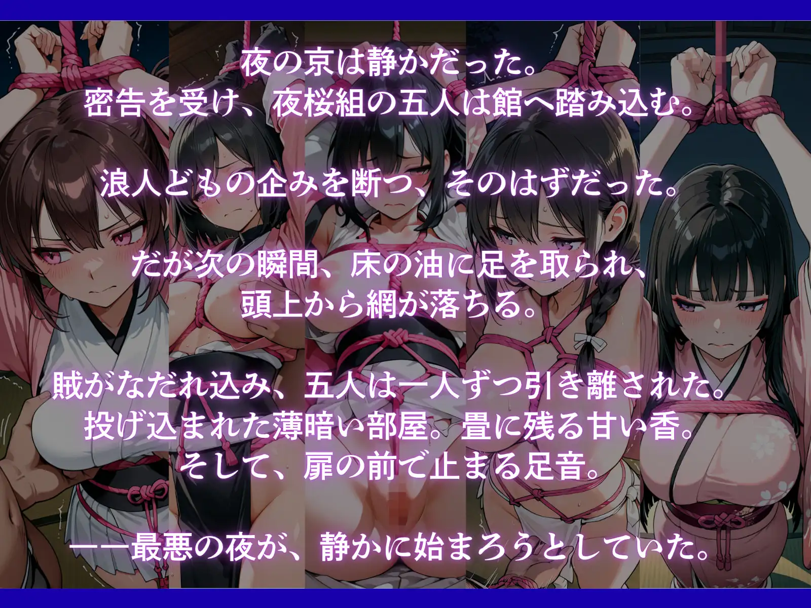 罠にかかった女新選組 preview