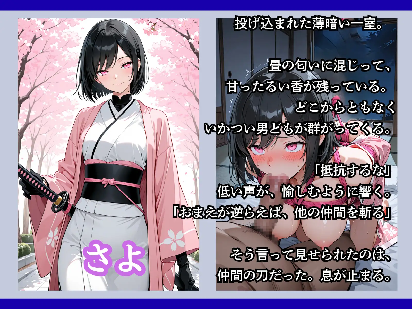 罠にかかった女新選組 サンプル画像 6
