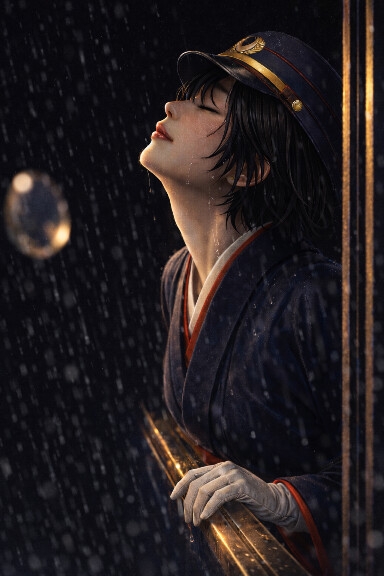 夜光列車×姐さん車掌 雨音に赦される夜 画像6