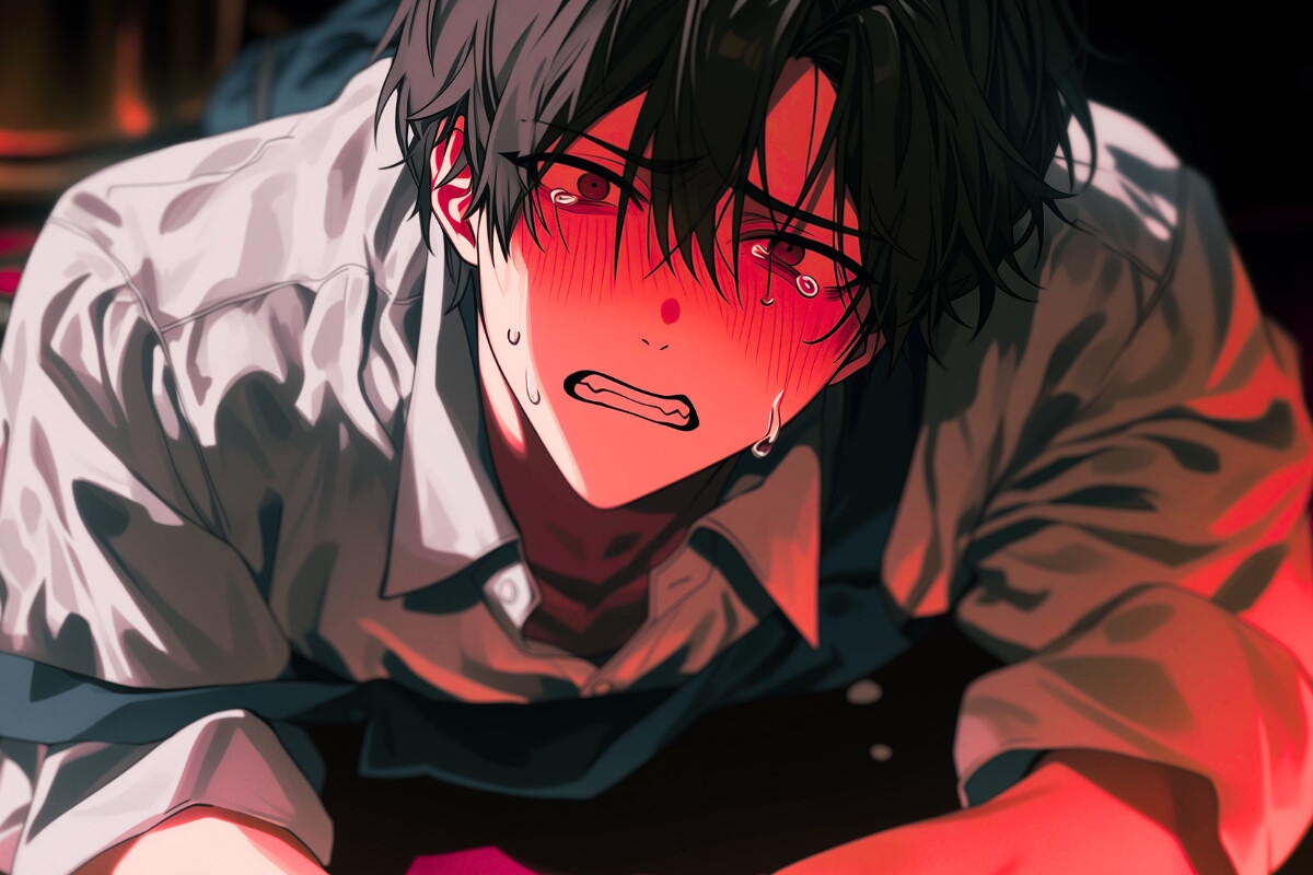 【モラハラ潔癖症カレシ】⚠︎リベンジ逆レイプ【27年守り続けた貞操破壊】腹パン逆アナル※リョナ含みます。『ちんちんだけは辞めて…』-2画像