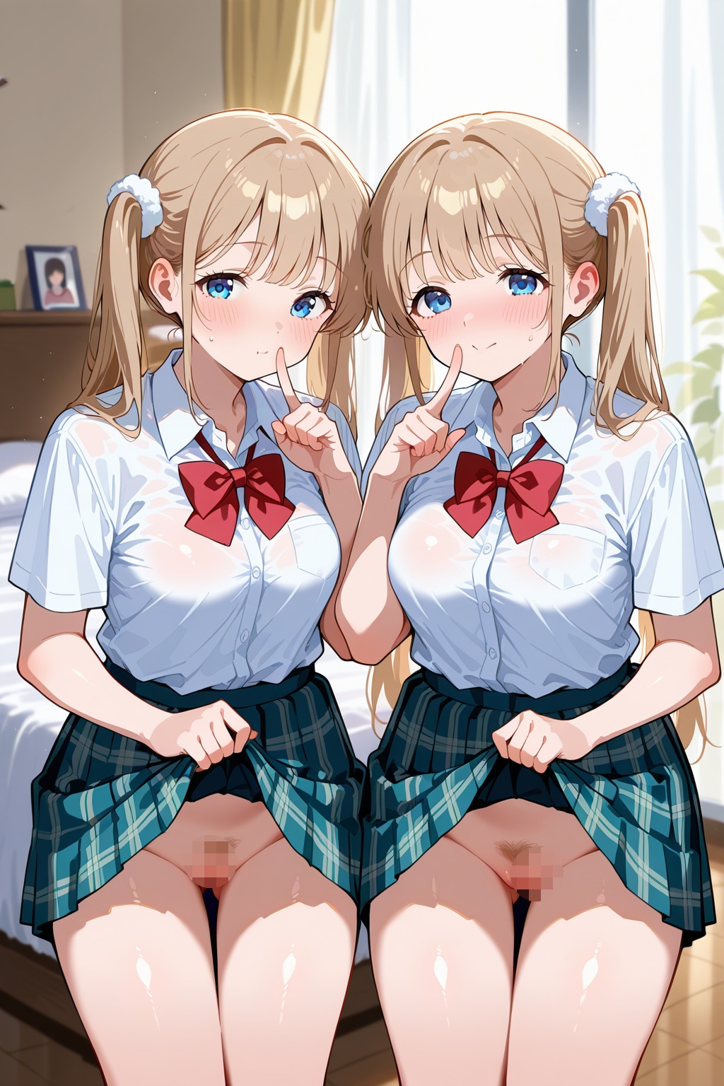 ノーパン双子の誘惑～気持ちよさ2倍の絶頂～_10