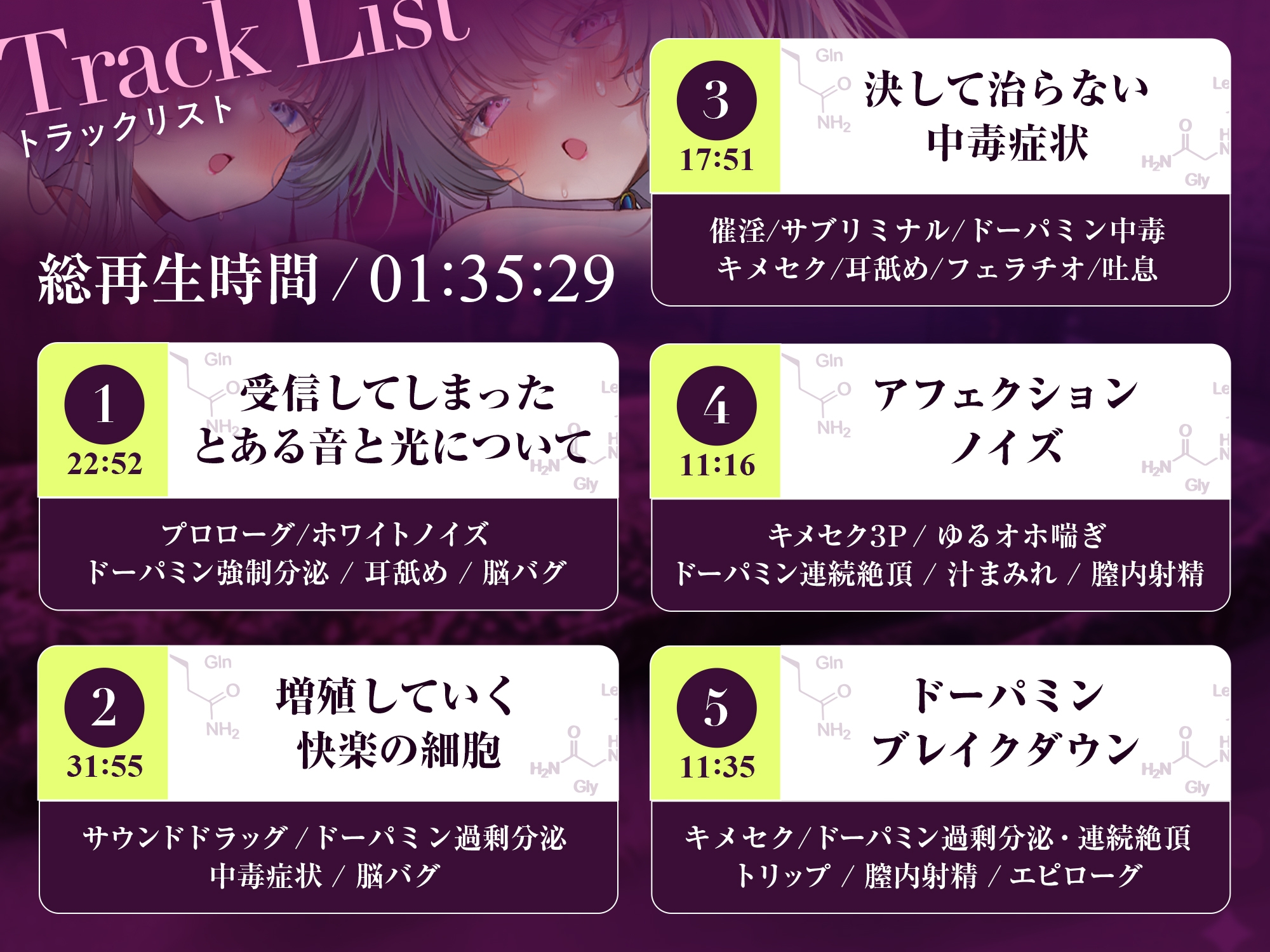 【脳汁ドバドバ】ドーパミン・ブレイクダウン～聴くだけで無限に増殖する快楽物質で「痙攣」脳イキが止まらない～【サウンドドラッグ】 画像8