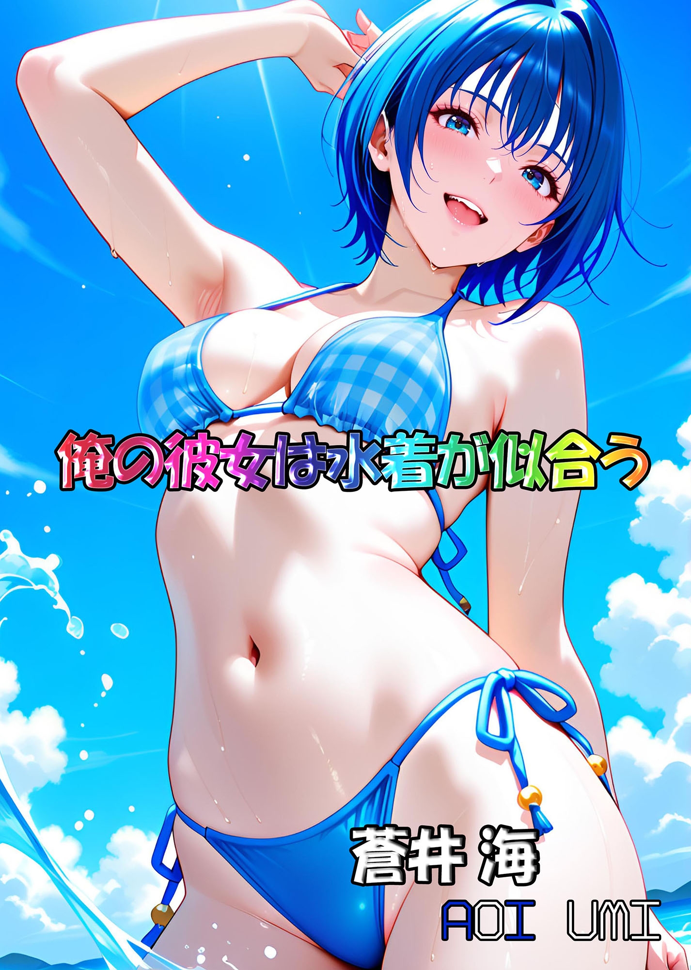 俺の彼女は水着が似合う-蒼井海(AoiUmi)_1