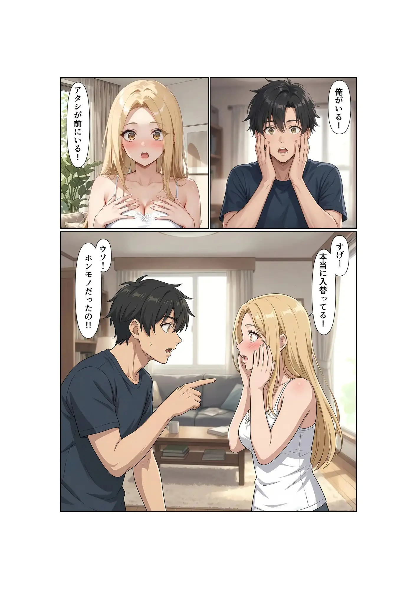 姉弟交換！！双子の弟は姉のカラダで女の快楽を知る [ベルロッド電子出版] | DLsite - R18