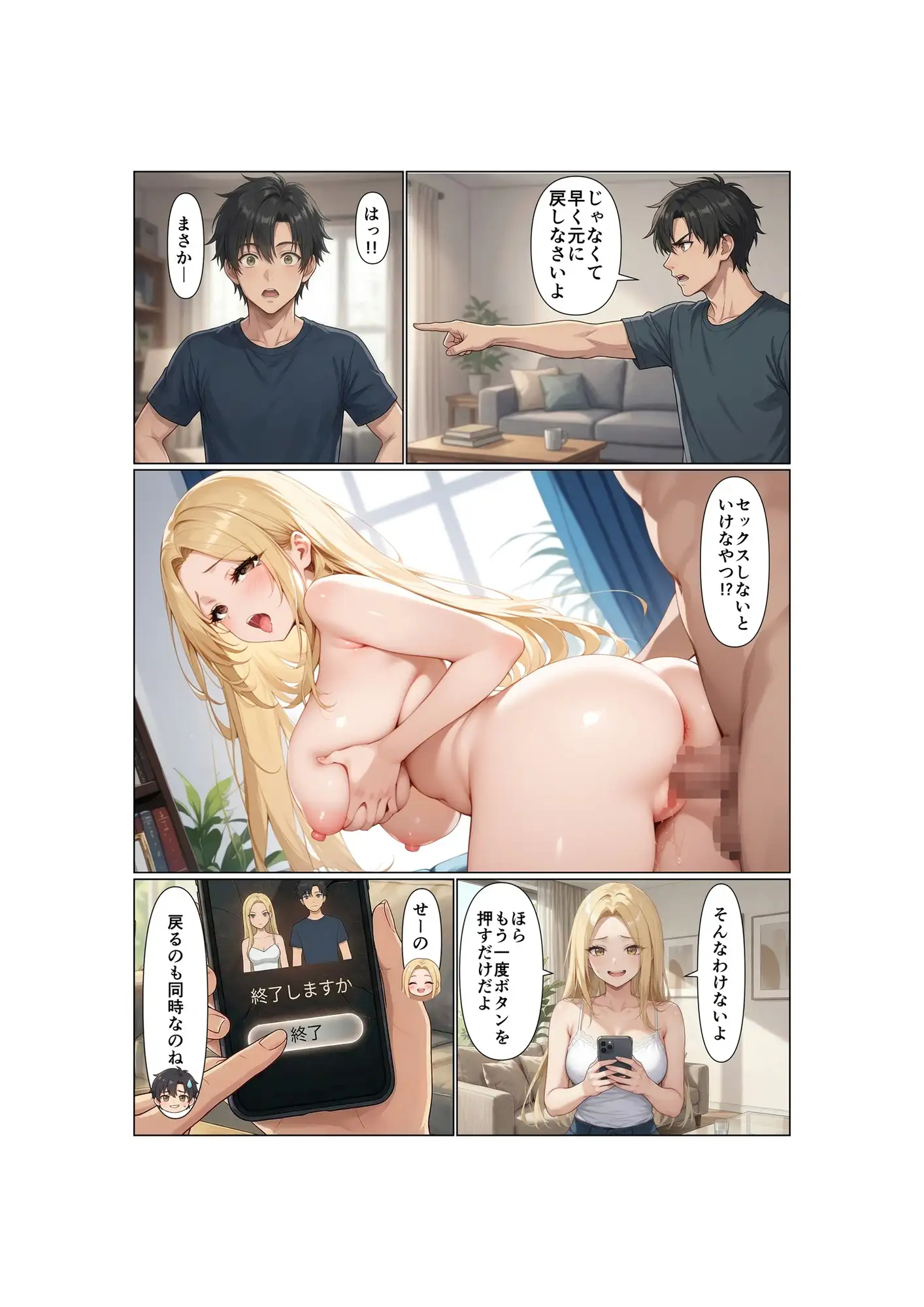 姉弟交換！！双子の弟は姉のカラダで女の快楽を知る [ベルロッド電子出版] | DLsite - R18