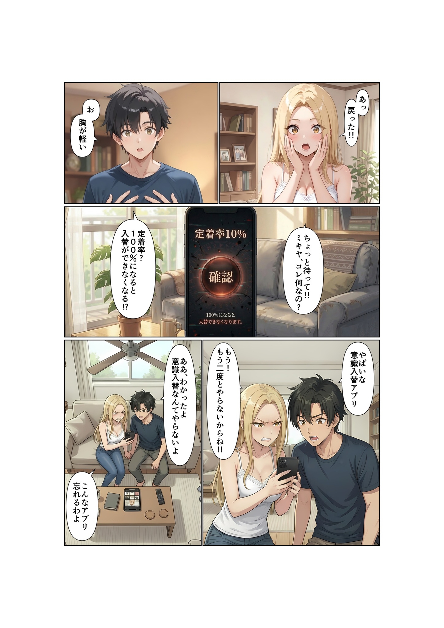 姉弟交換！！双子の弟は姉のカラダで女の快楽を知る_7