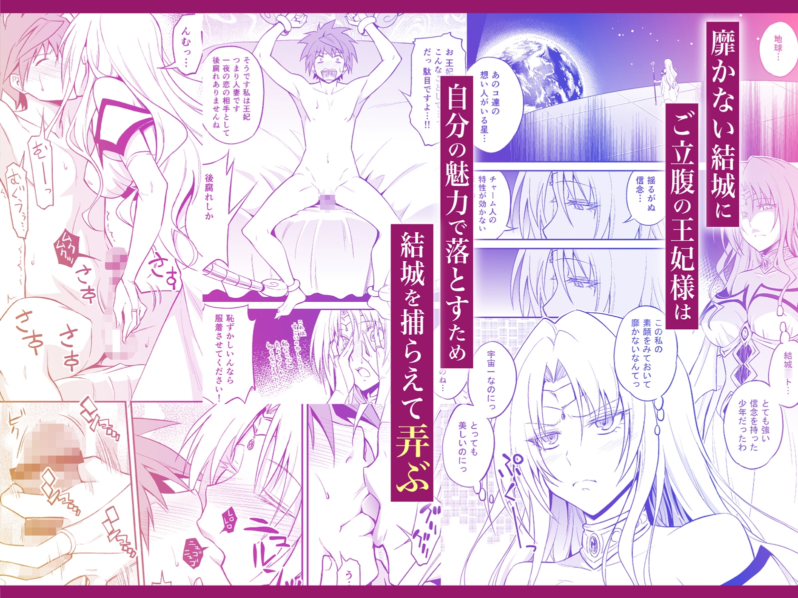 王妃様はっちゃけあそばす～淫欲の宴～ 画像1