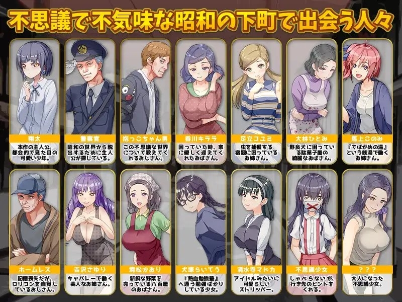 【スマホ版】僕は昭和の怪しい路地裏に迷い込んでしまいました… 画像4
