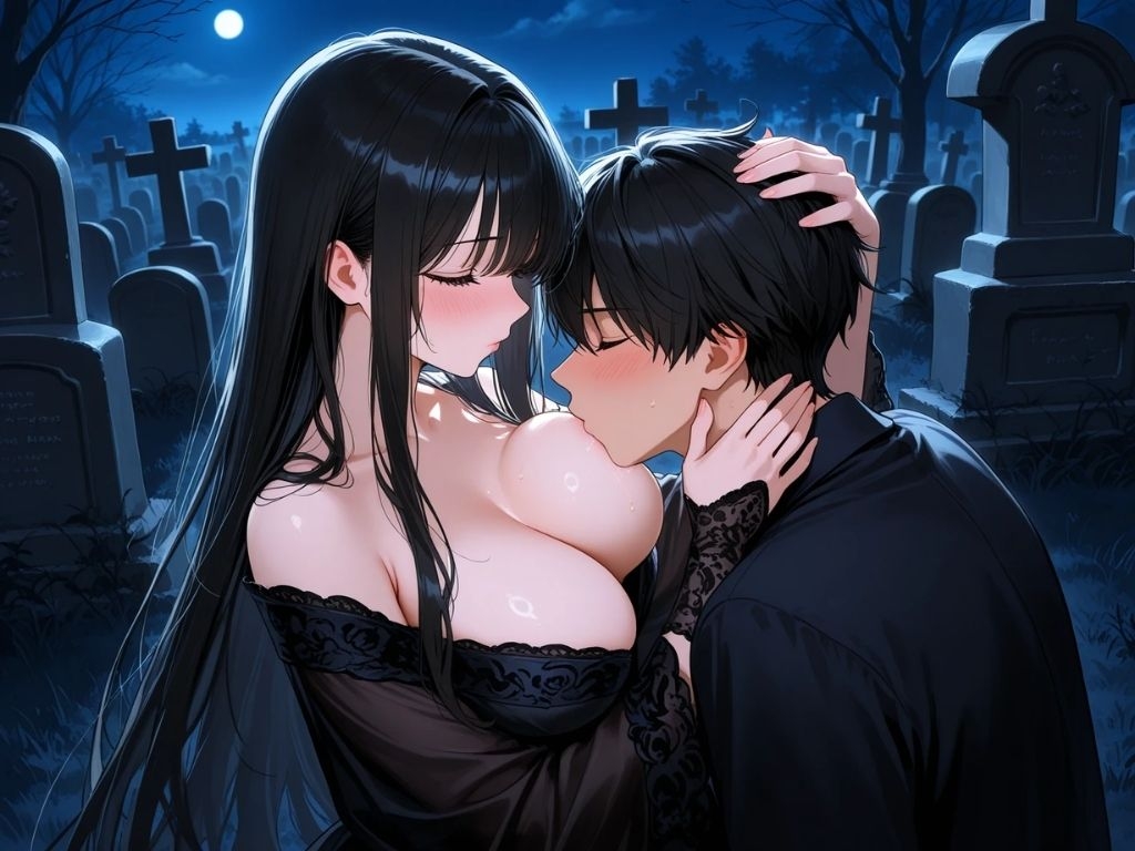 喪服の美女で、ひとぬきっ_2