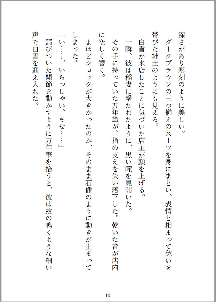 茨の永遠、蜂蜜の檻 〜淫魔店主は最愛の伴侶を離さない〜