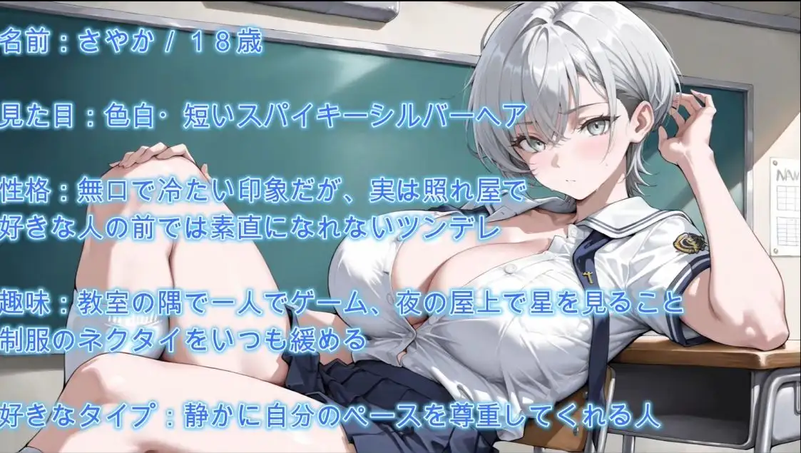 【120FPS】ボーイッシュでクールな爆乳JKをハメまくりメス堕ちセックス サンプル画像 7