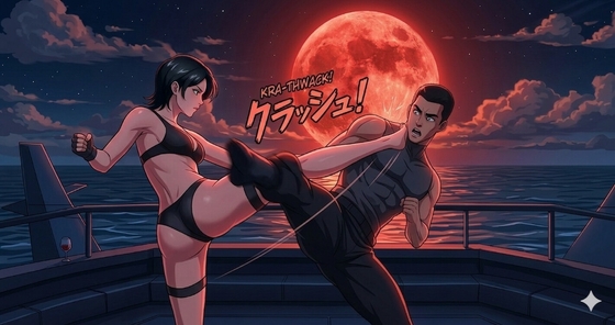 【30歳・処女刑事】水野真由美の事件簿:肉感美脚の格闘術(黒ビキニ潜入編)