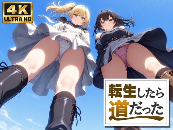 【4K神画質】転生したら道だった…側溝男の夢叶う