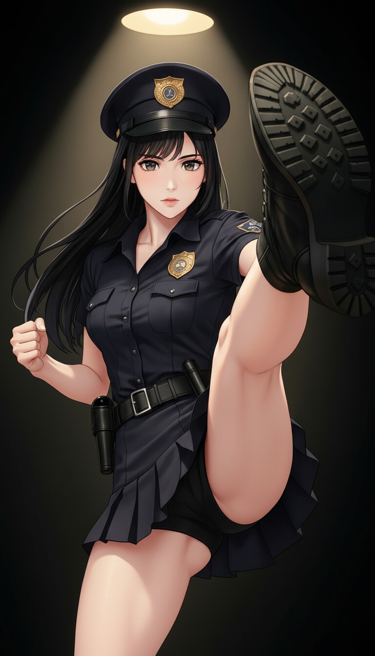 拘束、開脚、そして反撃。女刑事4人、美しき“太もものギロチン 4ページ